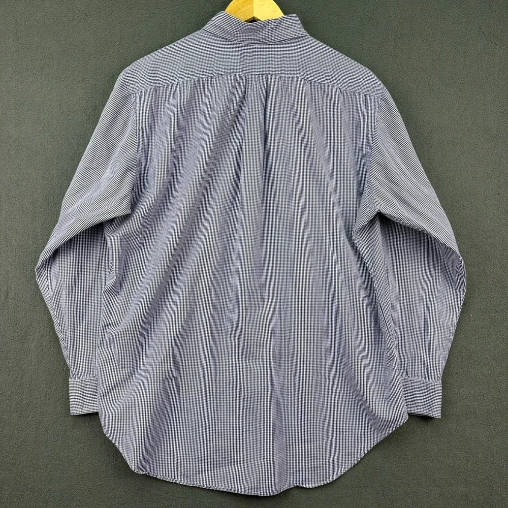 Ralph Lauren Shirt Men's Size L 16 32/33 Purple Classic Fit Button Down‎ Pony